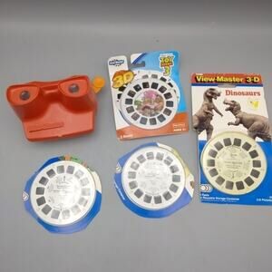 View Master Lot Toy Story 3, Beauty And The Beast, TMNT, Dinosaurs Viewfinder